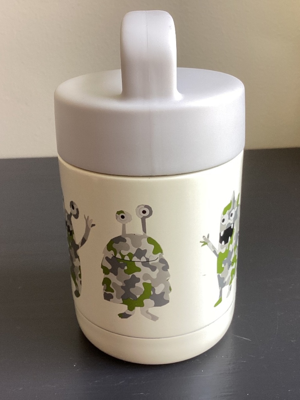 Kids Everyday Living Camo Monsters Insulated Thermos 12-14oz